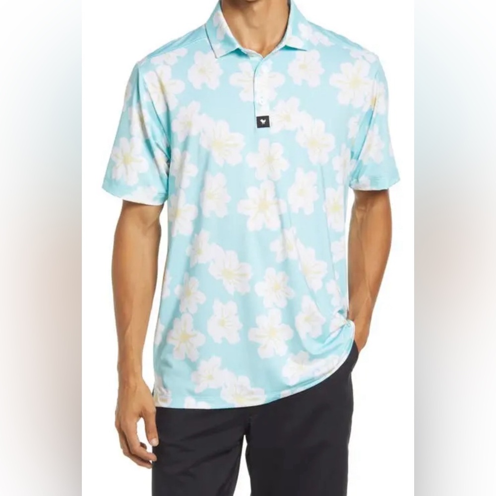 Bad Birdie men’s Polo size large NWOT